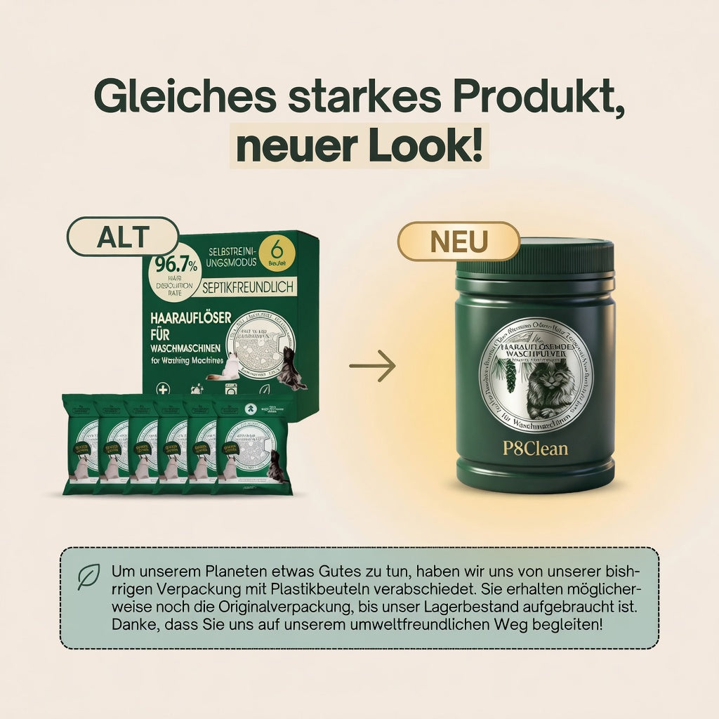 Gleiches starkes Produkt, neuer Look!